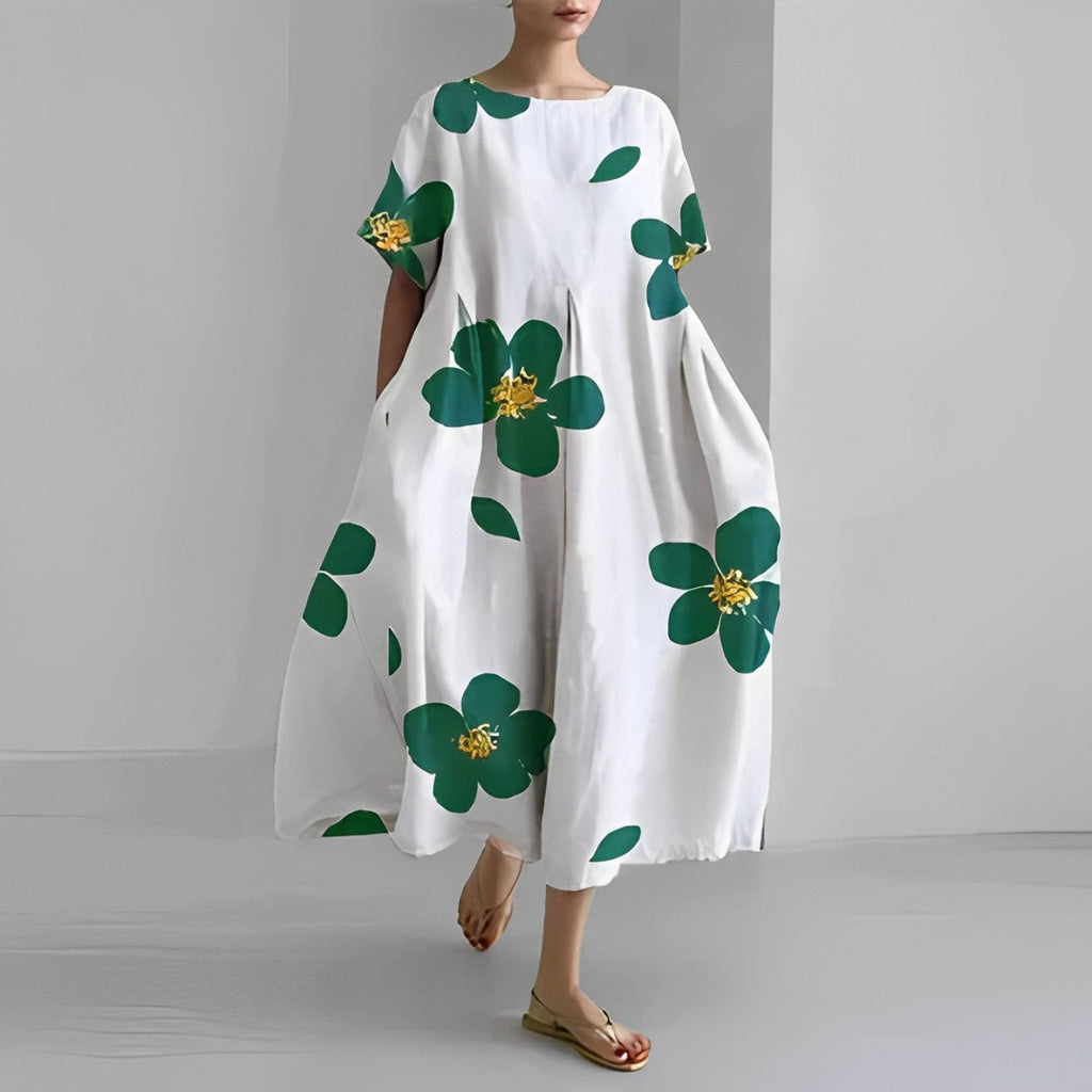 Vera | Luftiges Maxikleid in Leichtform