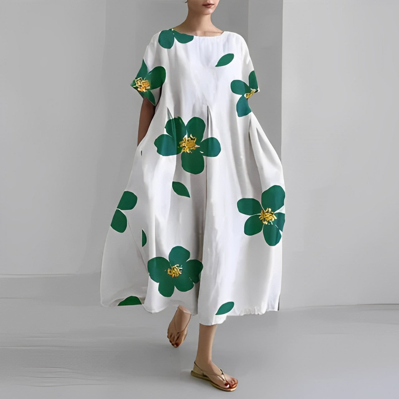 Vera | Luftiges Maxikleid in Leichtform