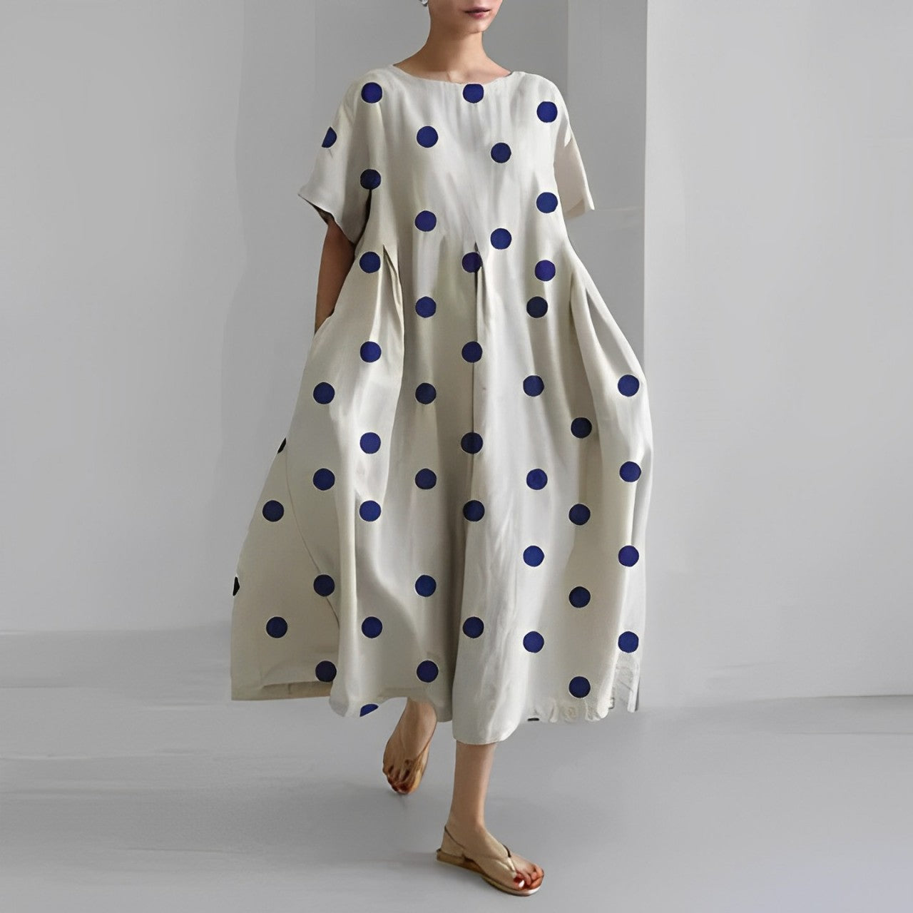 Vera | Luftiges Maxikleid in Leichtform