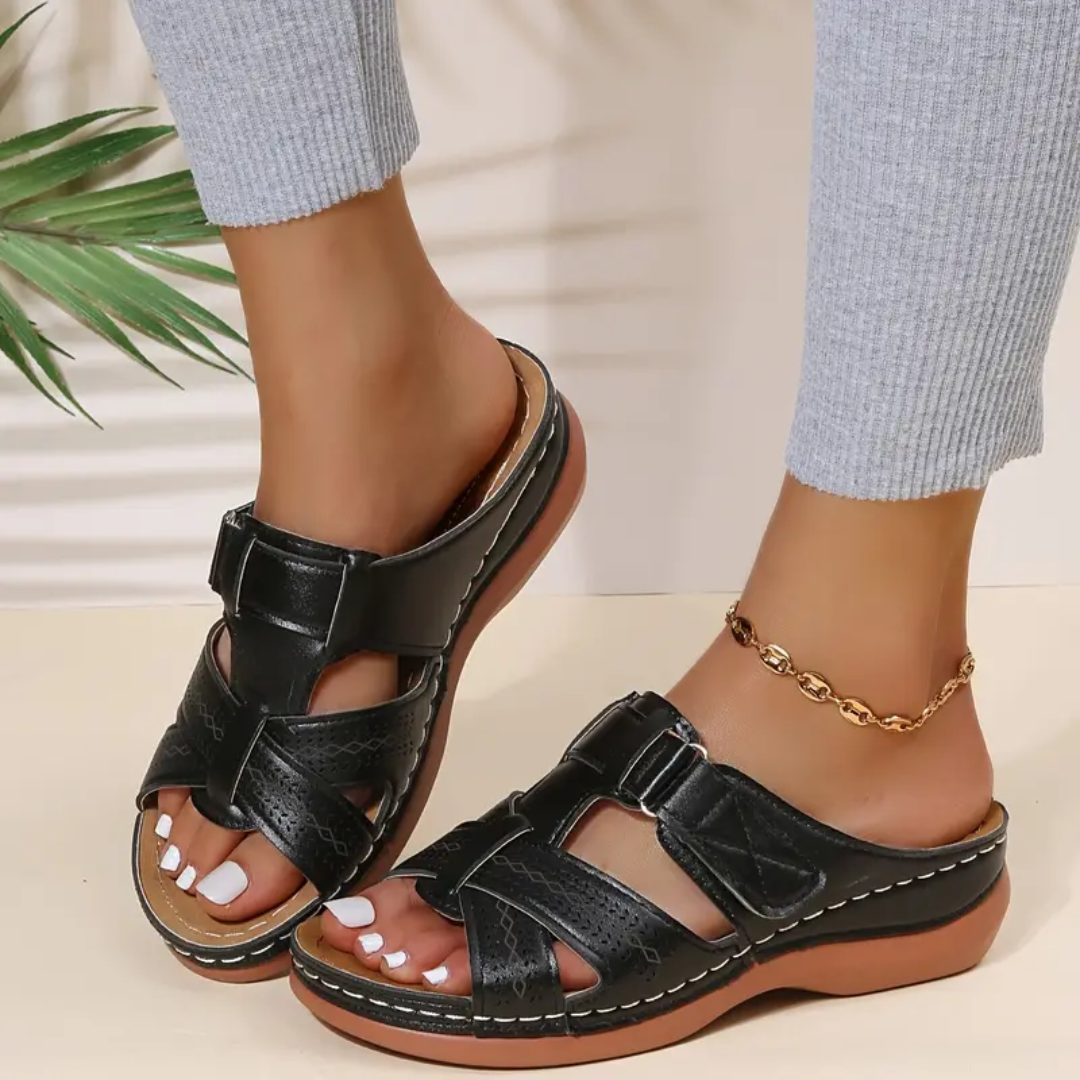 Marlene | Ergonomische Sandalen mit Fußbett
