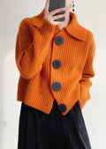 Klara | Kuscheliger Strickcardigan mit Zopfmuster