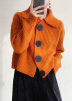 Klara | Kuscheliger Strickcardigan mit Zopfmuster
