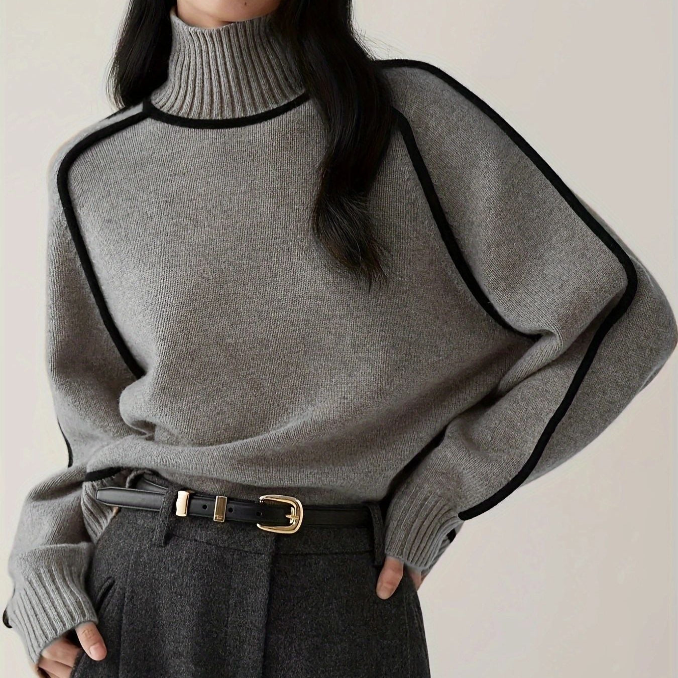 Ida | Weicher Rollkragenpullover in Strick