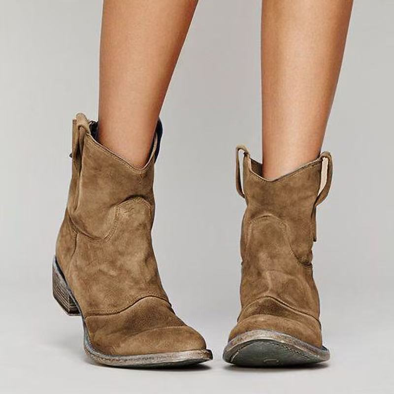 Selma | Samtweiche Wildleder-Stiefeletten