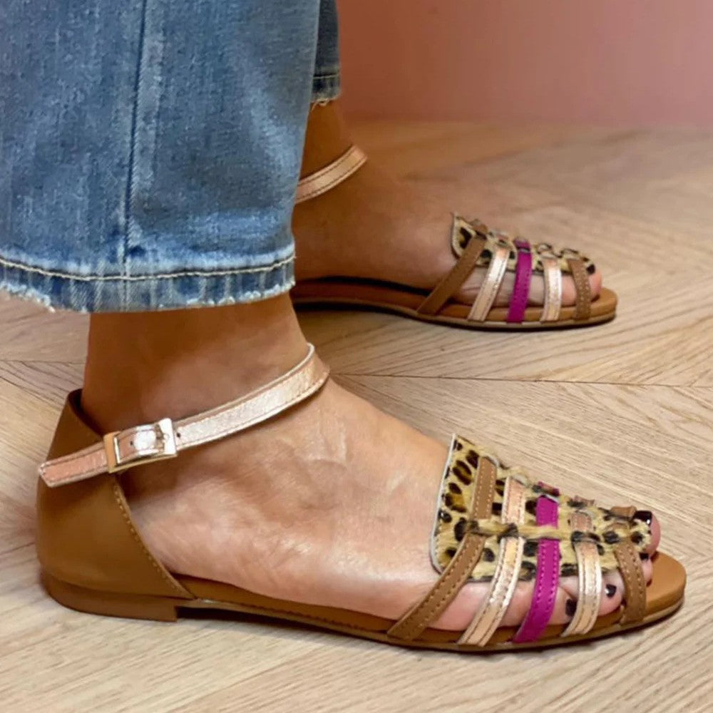 Vera | Elegante Sandalette mit Mehrfachriemen