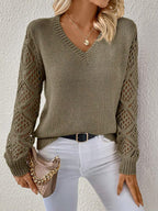 Klara | Weicher Strickpullover mit Rundhals