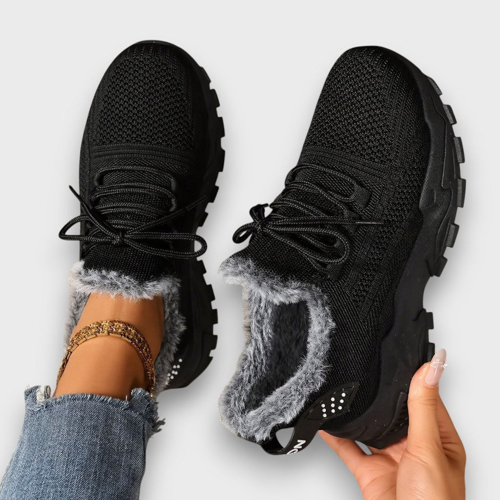 Vera | Gefütterter Schnürschuh für Winter