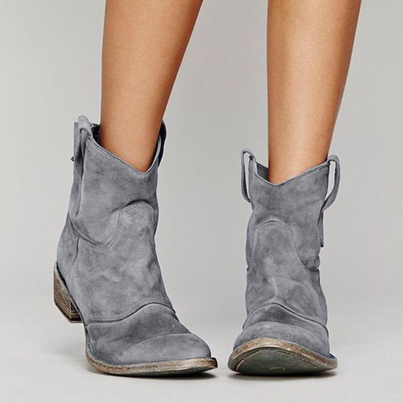 Selma | Samtweiche Wildleder-Stiefeletten