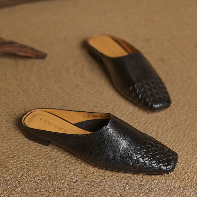 Frieda | Mules aus echtem Leder
