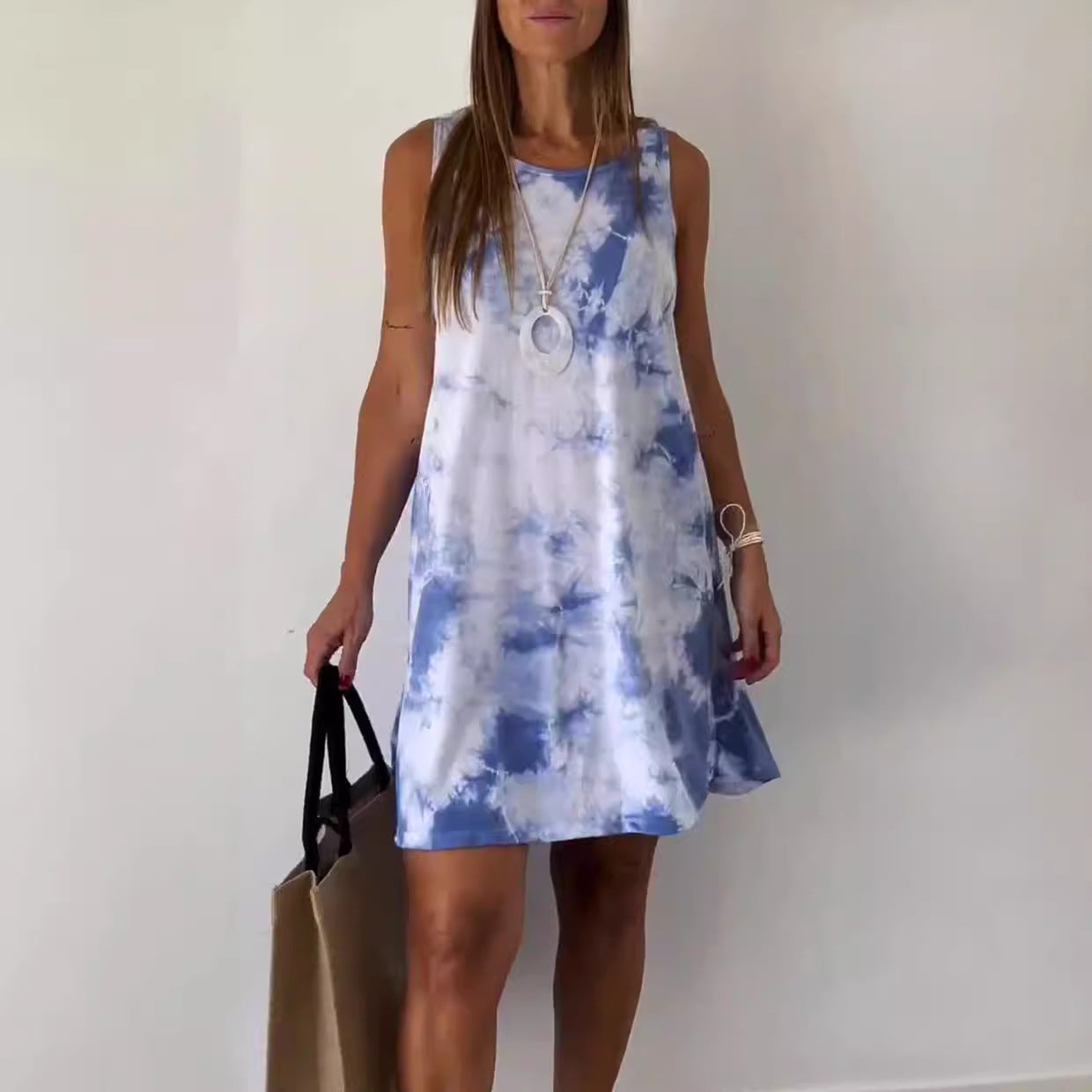 Marike | Farbverlauf Batik Sommerkleid