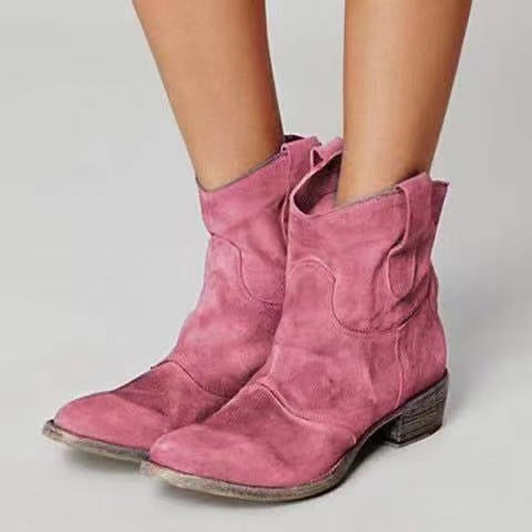 Selma | Samtweiche Wildleder-Stiefeletten