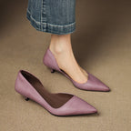 Petra | Kitten-Heel-Pumps aus Leder