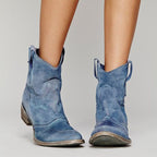 Selma | Samtweiche Wildleder-Stiefeletten