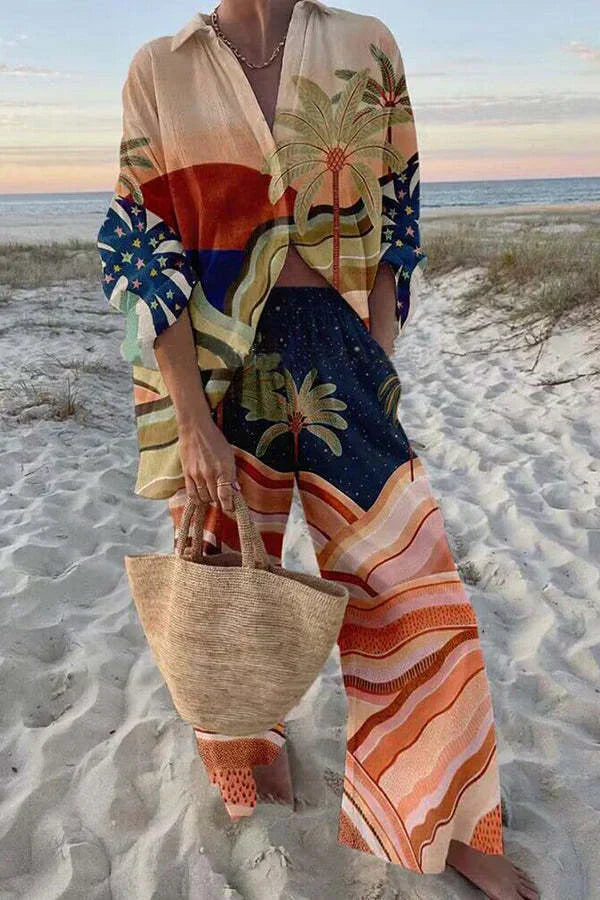 Tanja | Farbenfrohe Set-Kombination mit Stil