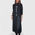 Vera | Gestuftes Strick- und Kleid-Ensemble