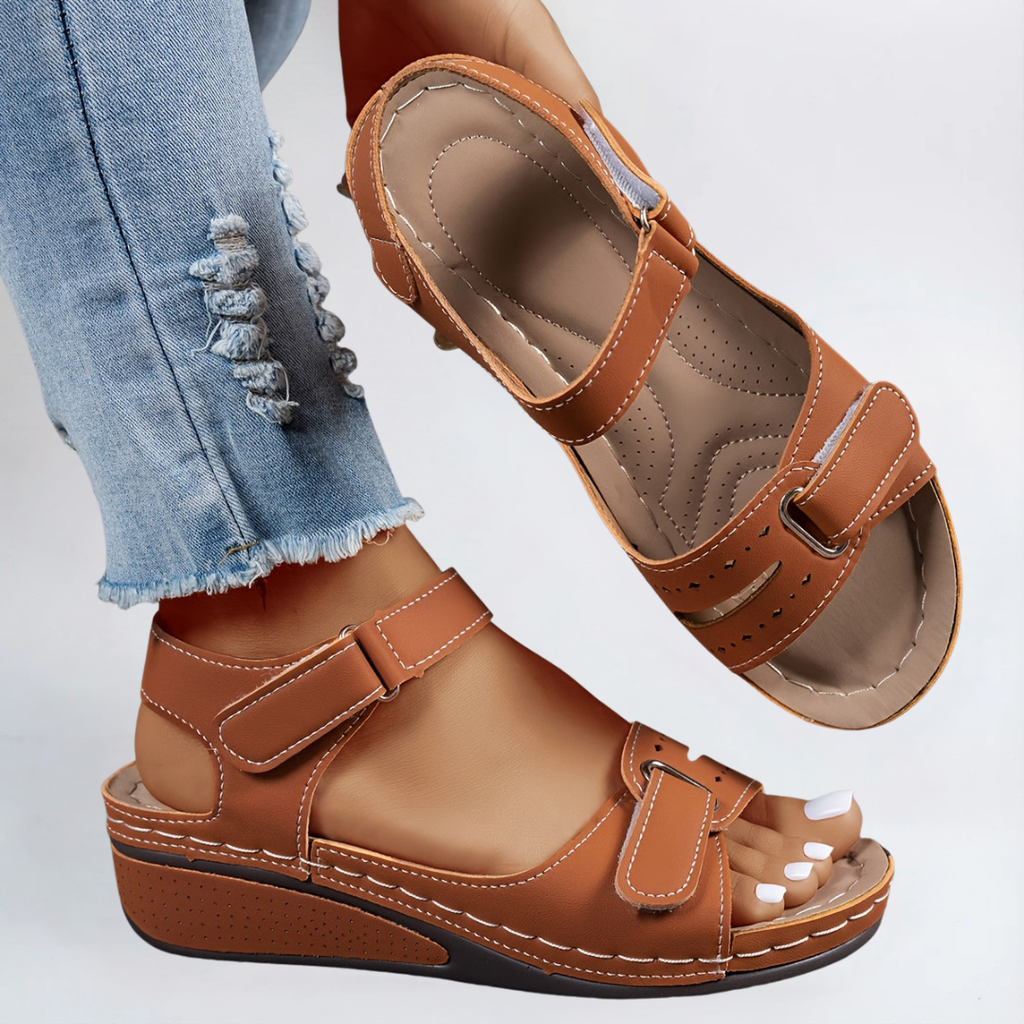 Vera | Orthopädische Wohlgefühl-Sandalen mit Flexsohle