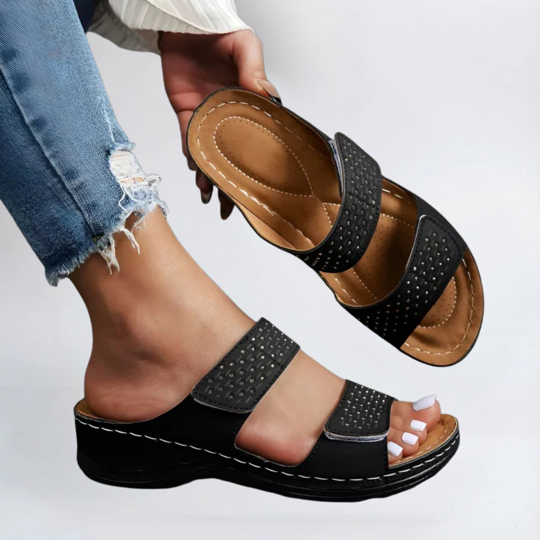 Vera | Komfortable Sandalen mit Orthopädischer Sohle