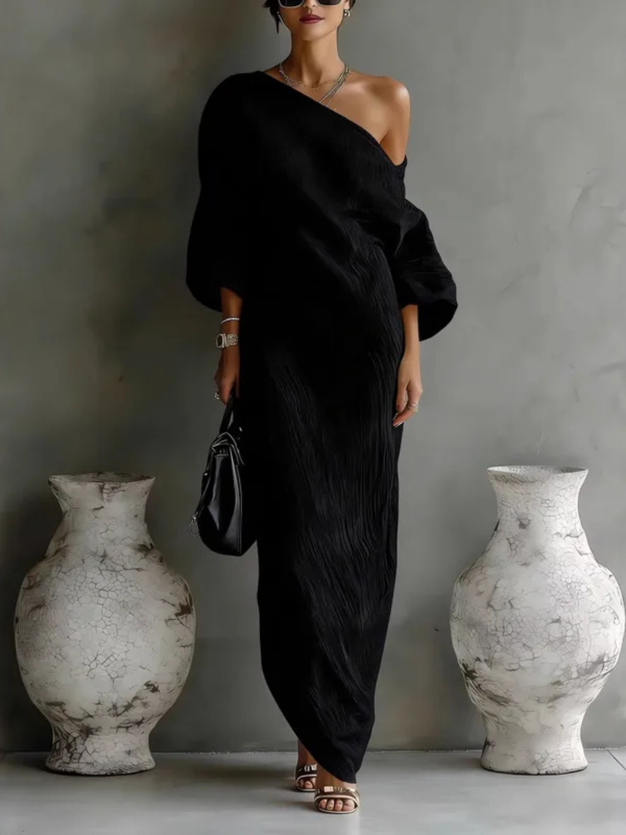 Vera | Fließendes Maxikleid mit Eleganz