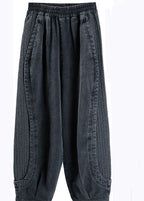 Frieda | Strukturierte Hose in Relaxed-Passform