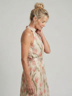 Marielle | Weiches Halter Midi Kleid