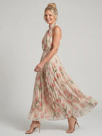 Marielle | Weiches Halter Midi Kleid