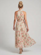 Marielle | Weiches Halter Midi Kleid