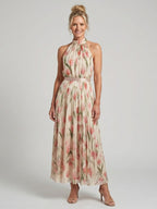 Marielle | Weiches Halter Midi Kleid
