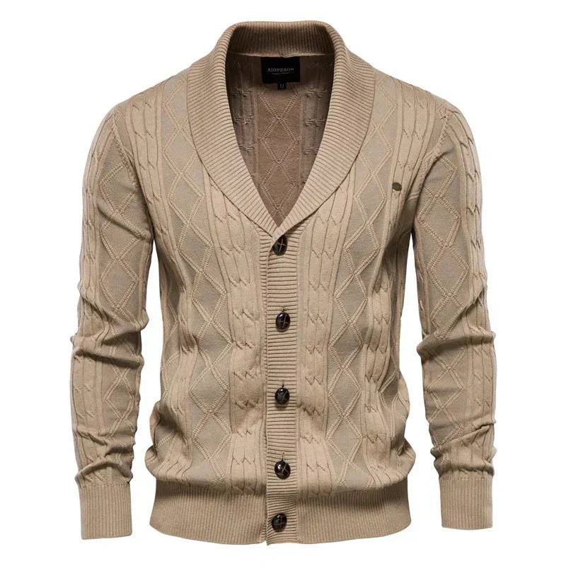 Finn | Zeitlose Strickjacke für Herren