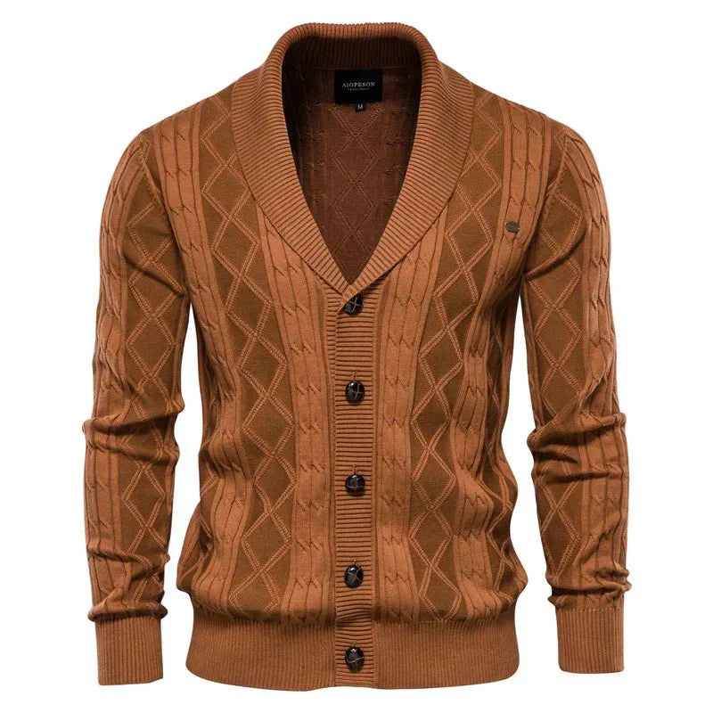 Finn | Zeitlose Strickjacke für Herren