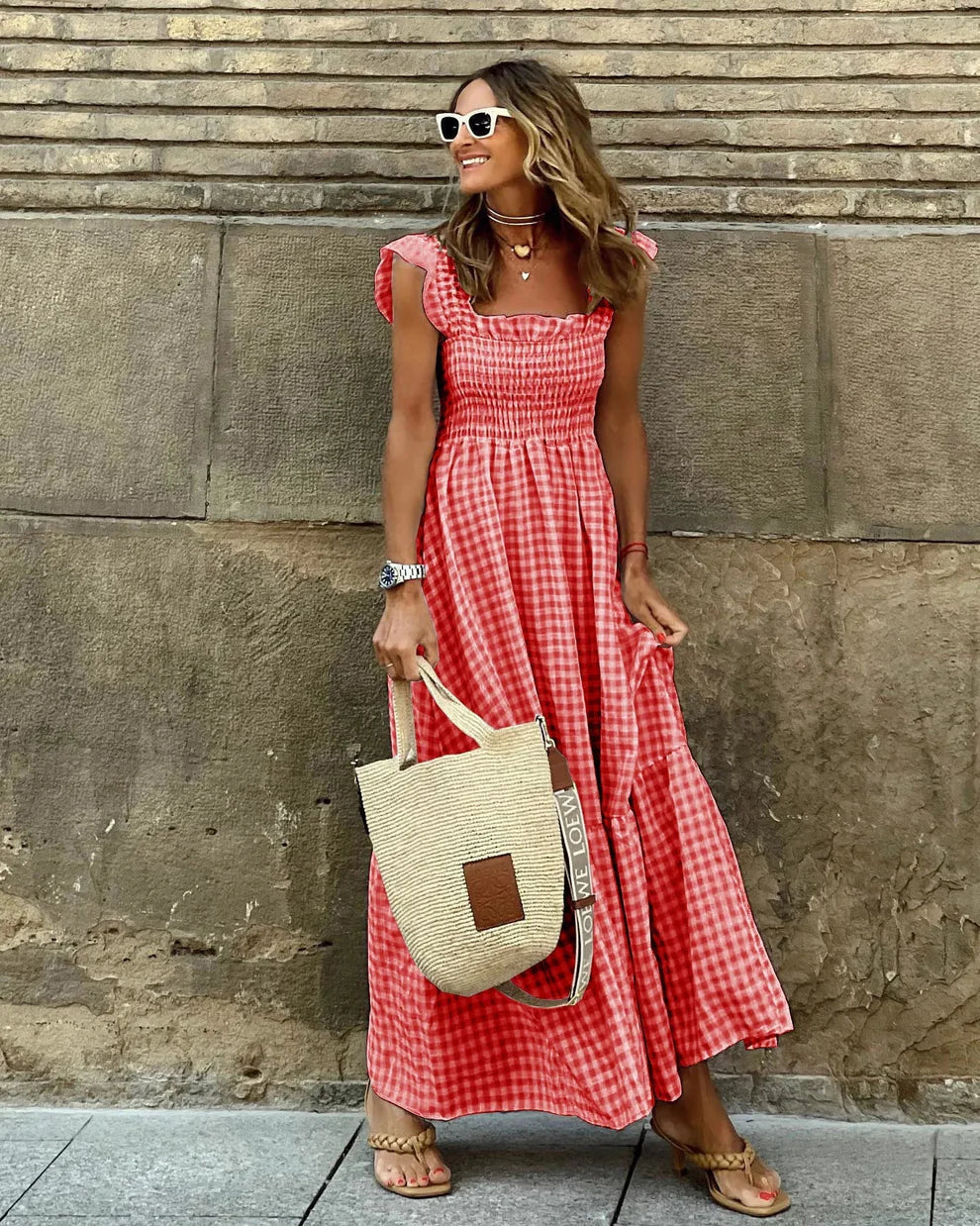 Vera | Luftiges Sommerkleid mit Blumenprint