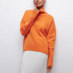 Ingrid | Klassischer Rollkragenpullover aus Wolle