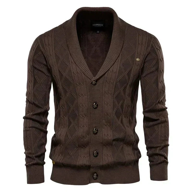 Finn | Zeitlose Strickjacke für Herren