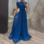Vera | Festliches Plissee-Abendkleid