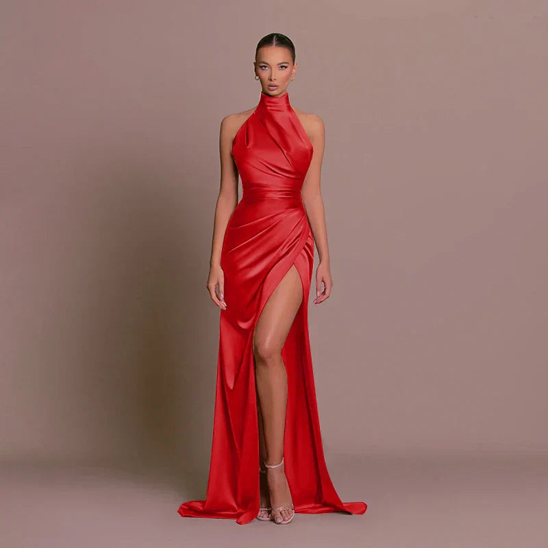 Klara | Raffiniertes Kleid mit Beinschlitz