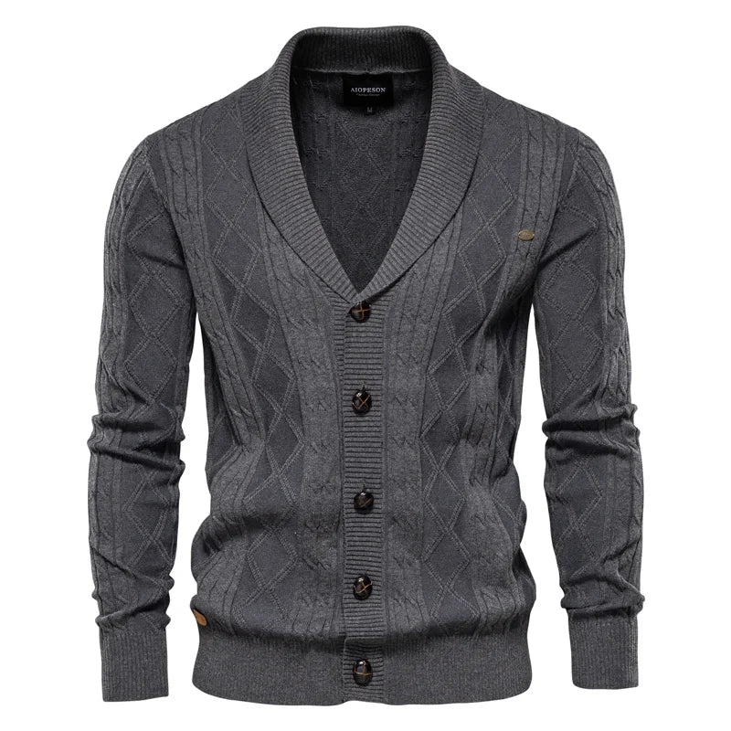 Finn | Zeitlose Strickjacke für Herren