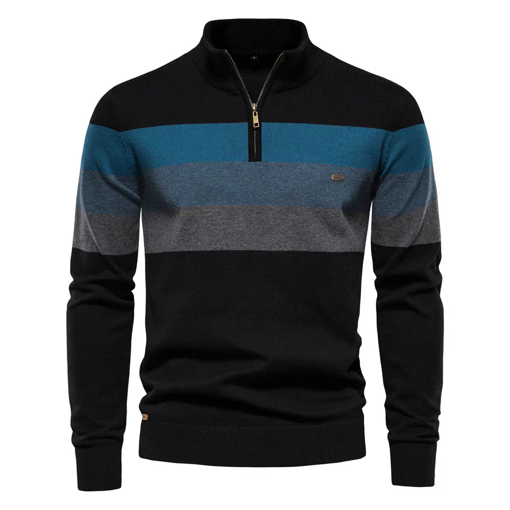Vera | Moderner Pullover mit Stehkragen