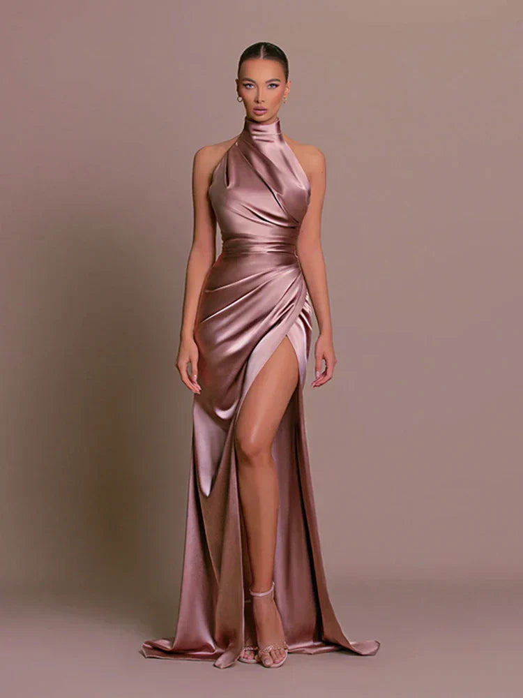 Klara | Raffiniertes Kleid mit Beinschlitz