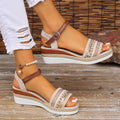 Frieda | Leichte Boho-Sandalen mit Riemchen
