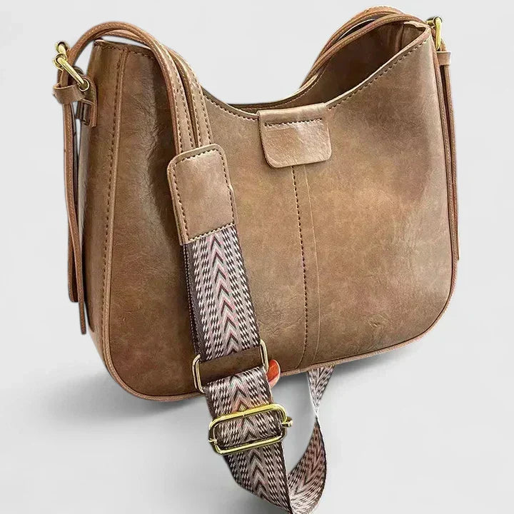 Vera | Schicke Schultertasche mit Klappe