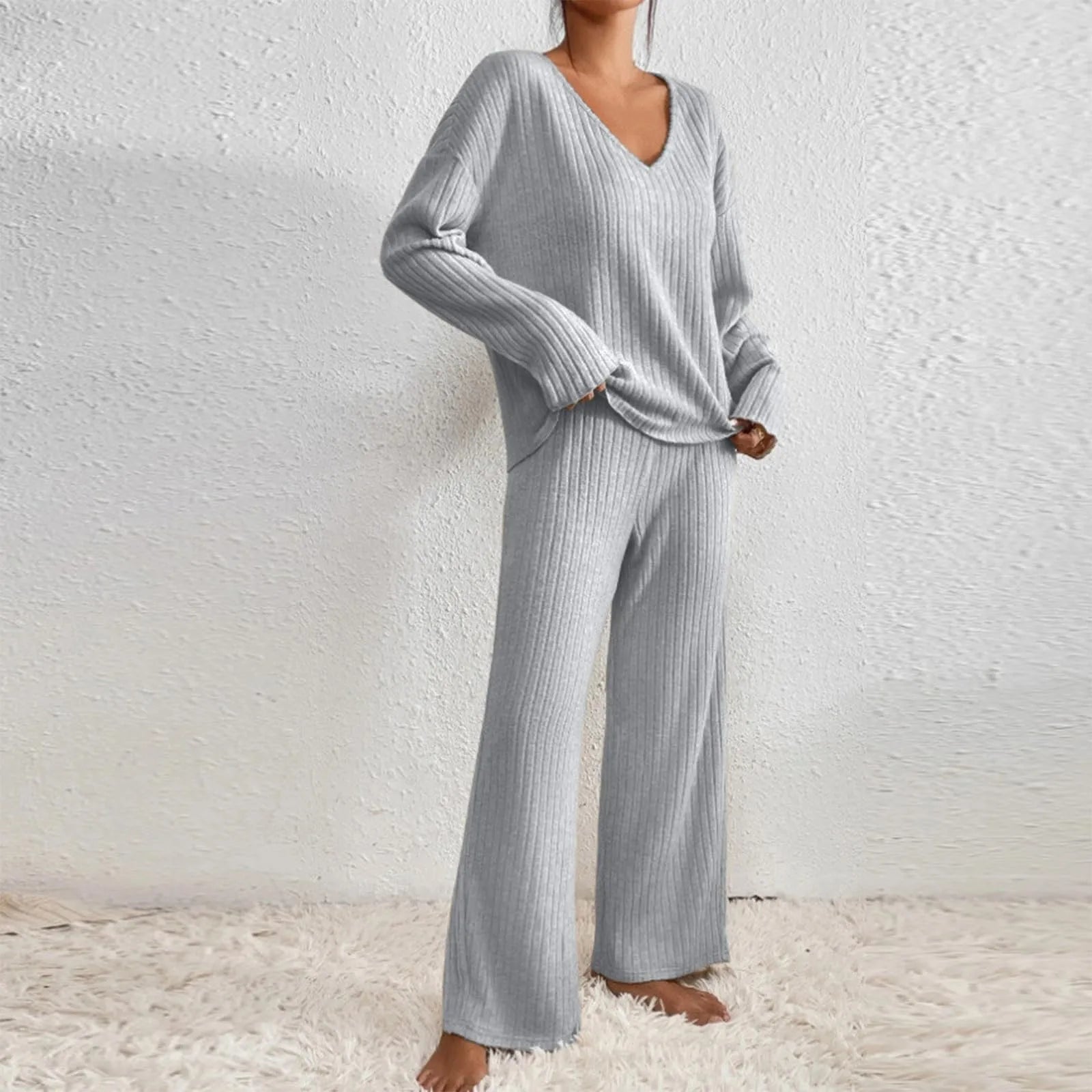 Frieda | Gestricktes Zweiteiler-Set mit Stil