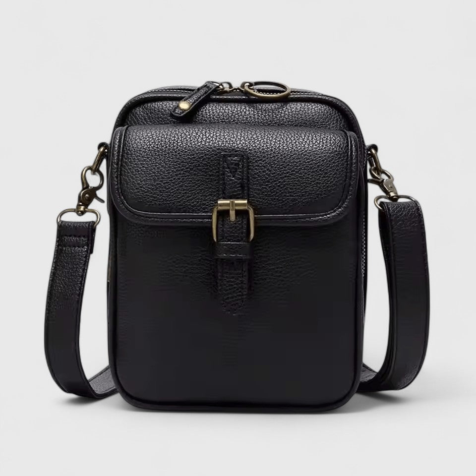 Mathilda | Raffinierte Schultertasche aus Leder