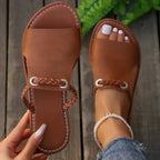 Vera | Handgeflochtene Sandalen im Boho-Stil
