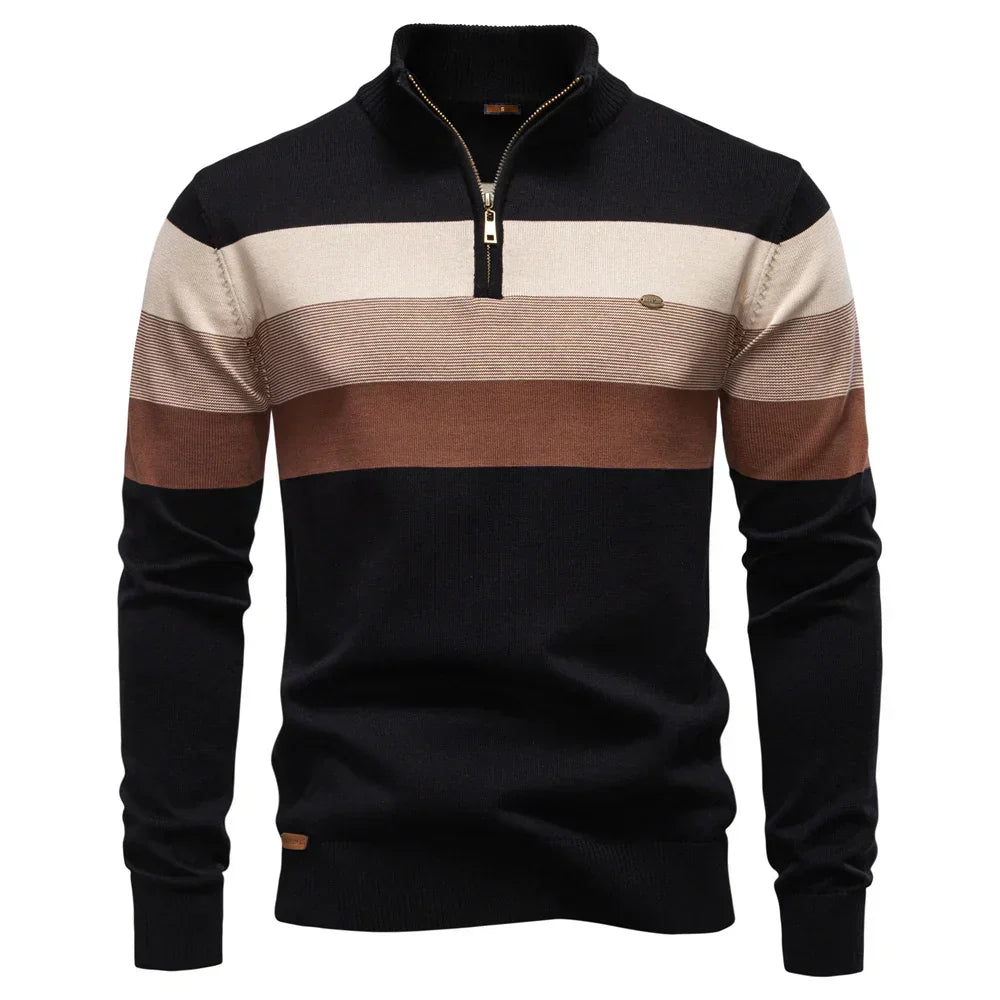 Vera | Moderner Pullover mit Stehkragen