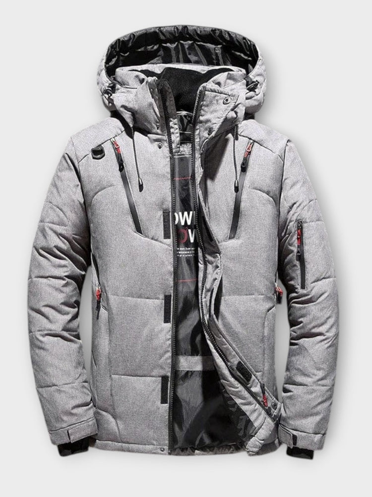 Leon | Wärmende Herren-Winterjacke in Blau