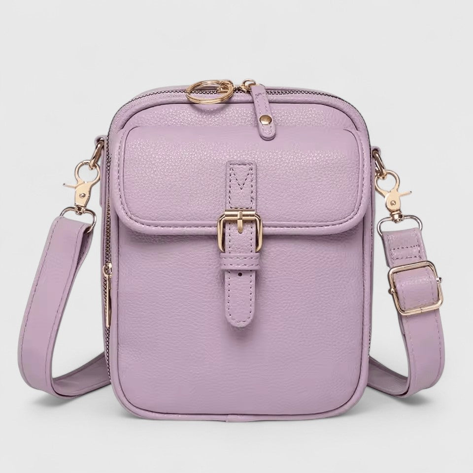 Mathilda | Raffinierte Schultertasche aus Leder