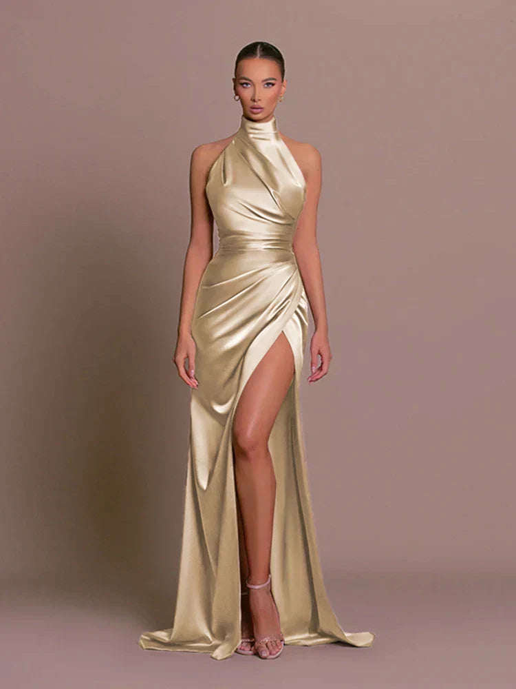 Klara | Raffiniertes Kleid mit Beinschlitz