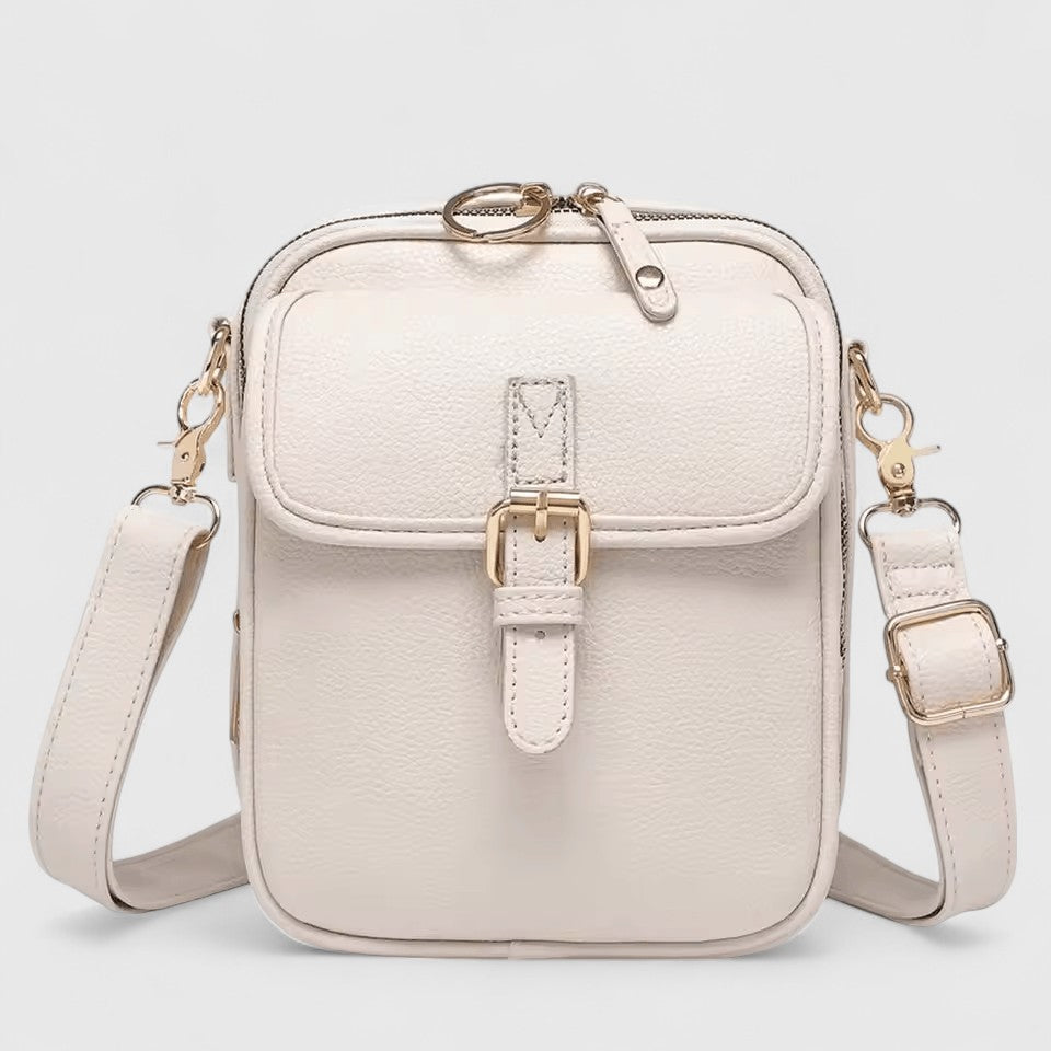 Mathilda | Raffinierte Schultertasche aus Leder