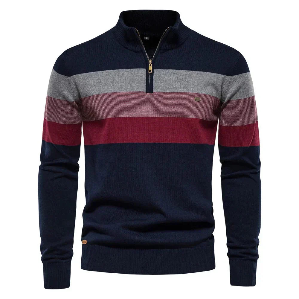 Vera | Moderner Pullover mit Stehkragen