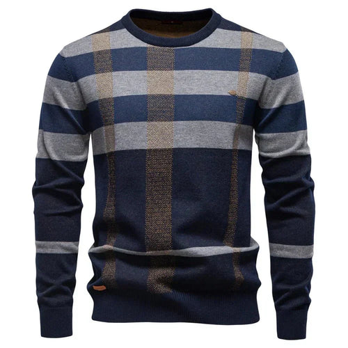 Frieda | Strickpullover mit Rautenmuster