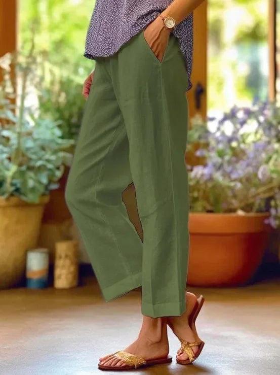 Vera | Leichte Sommerhose im Maritim-Stil